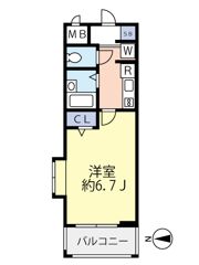 グランヴァン西馬込Ⅱの間取り画像