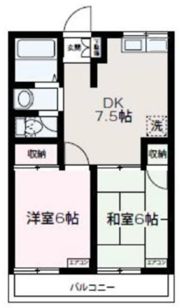 ビュー野火止の間取り画像