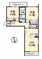 グリナージュの間取り画像