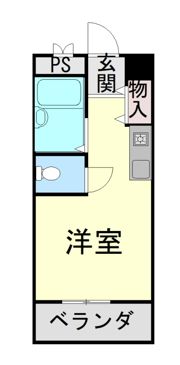 プラーフ岡本の間取り画像