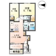 レサンス八街の間取り画像
