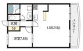 アパルトマン北千里の間取り画像