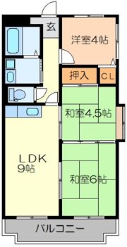 リバティー土塔の間取り画像