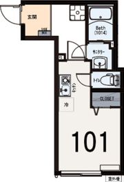IXO西が丘の間取り画像
