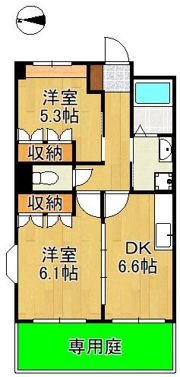 カーサフェリーチェONGAの間取り画像