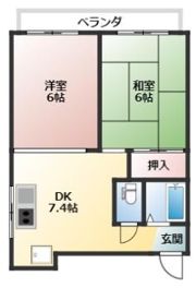 シャトーレインボーの間取り画像
