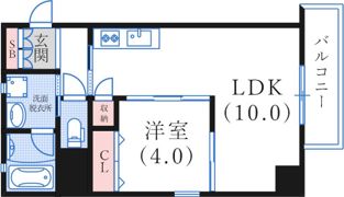 アヴェニール永沢の間取り画像