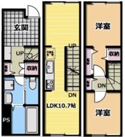 （仮称）行徳新築アパートの間取り画像