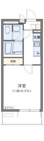 クレイノリンローの間取り画像