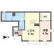 シャーメゾンナナーラの間取り画像