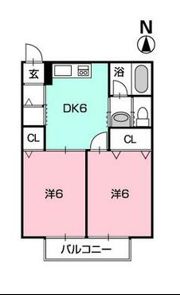 Kフォート和田東の間取り画像