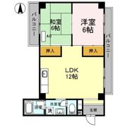 ヴィラ箕面の間取り画像