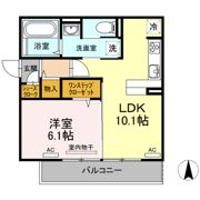 リーリエ中吉野の間取り画像