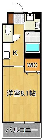 ルミエドール戸畑の間取り画像