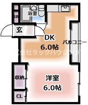MSMハイツの間取り画像