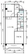 コーポナリタの間取り画像