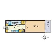パークハイム大濠の間取り画像
