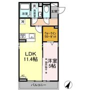 ソレイユの間取り画像
