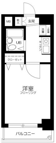 フェニックス新宿七丁目の間取り画像