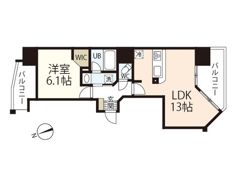 リノリノアパートメント土橋の間取り画像
