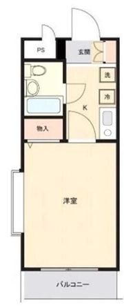 スカイコート成増の間取り画像
