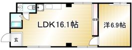 サニービルの間取り画像