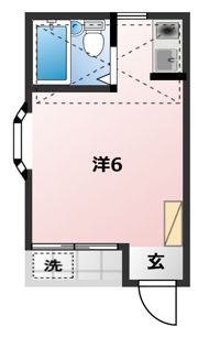 ビラ自然2の間取り画像