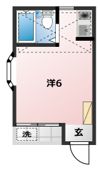 ビラ自然2の間取り画像