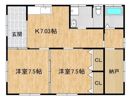 下妻半谷N戸建の間取り画像