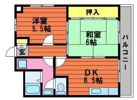ラフォーレ弐番館の間取り画像