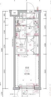 クレイシアIDZ祐天寺Ⅱの間取り画像