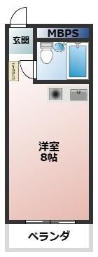 ハイツウィロウの間取り画像