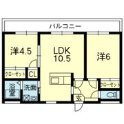 ハイム江越の間取り画像