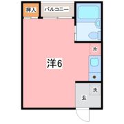 岩上ハイツの間取り画像