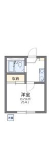 レオパレス横田の間取り画像