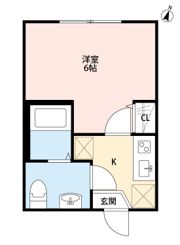 オリーブ 西堀の間取り画像