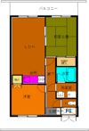 ライオンズマンション己斐本町第2の間取り画像