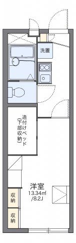 レオパレス福浜Aの間取り画像