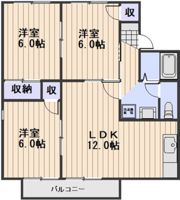 ゼフィール芳泉 C棟の間取り画像