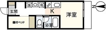 リバーノース中筋の間取り画像