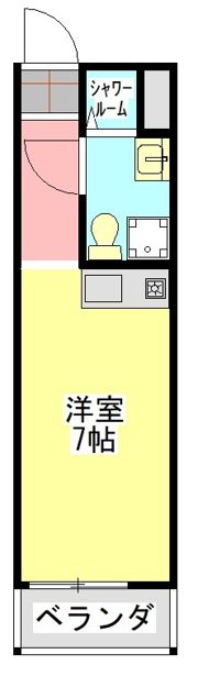 M＆M津田沼の間取り画像