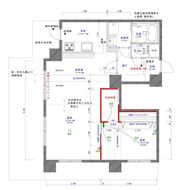 渋谷アムフラットの間取り画像