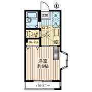ハイツ中川の間取り画像