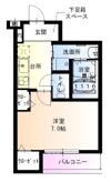 フジパレス吹田正雀の間取り画像