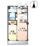 オーキッド リクの間取り画像