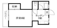コーポ若藤の間取り画像