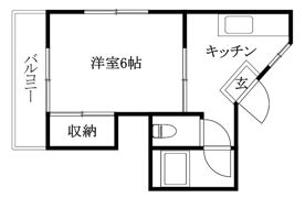 コーポ若藤の間取り画像