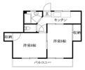 コーポ若藤の間取り画像