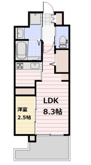 ロイヤルタワー宗像中央の間取り画像