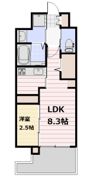 ロイヤルタワー宗像中央の間取り画像